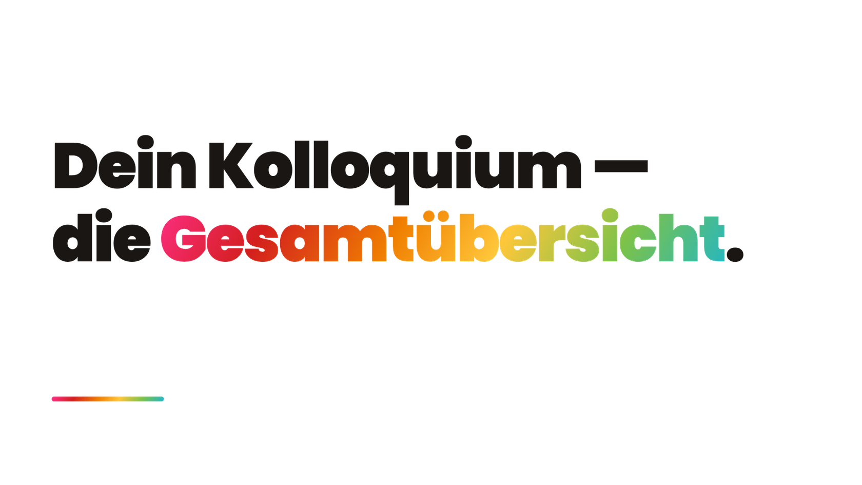 Kolloquium: Ablauf, Dauer & Tipps von 5 Profs