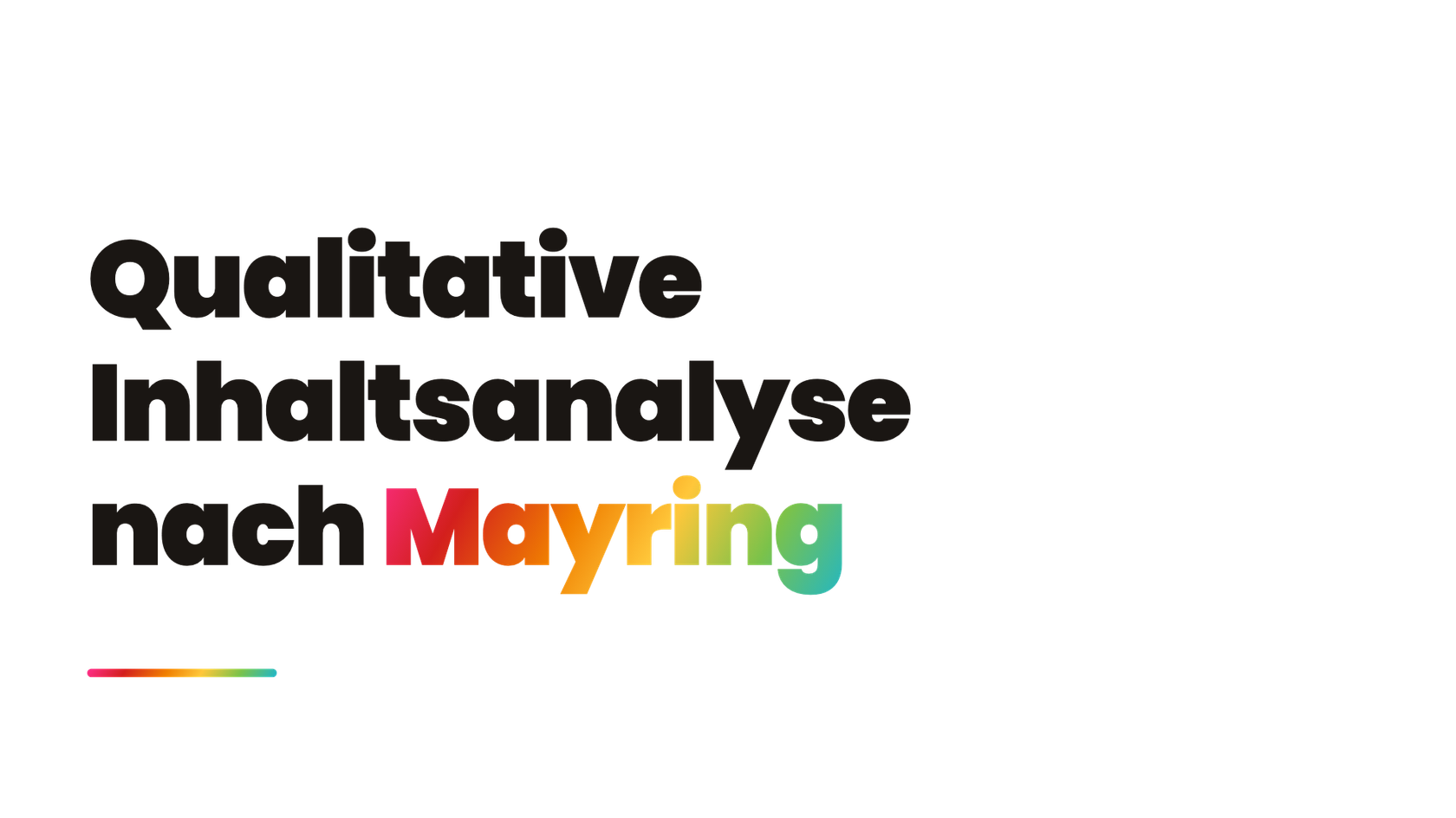 Qualitative Inhaltsanalyse nach Mayring einfach erklärt