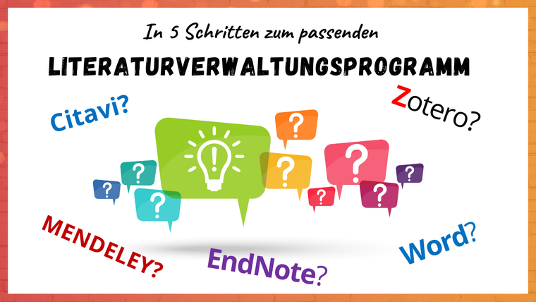 Was ist das beste Zitierprogramm? Die Top 5 Programme im Vergleich!
