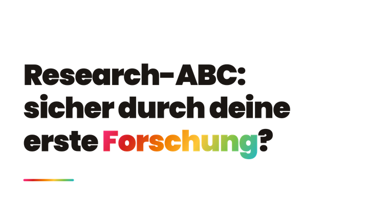 Buch Empfehlung: Research-ABC