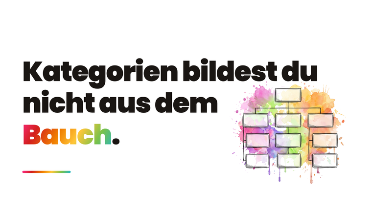 Kategorien bilden in der qualitativen Forschung