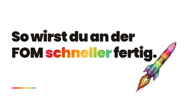 Schneller studieren vs. Klausurtourismus an der FOM