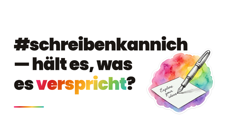 Buch Review: #schreibenkannich