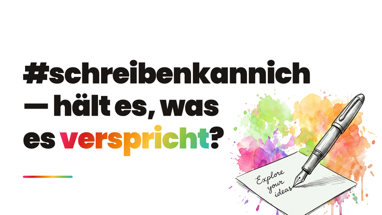 Buch Review: #schreibenkannich