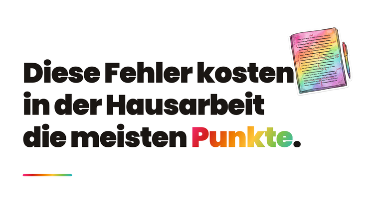 Ohne Fehler durch die Seminararbeit – mit Checkliste