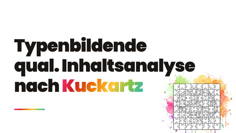 Typenbildende qualitative Inhaltsanalyse (Kuckartz)