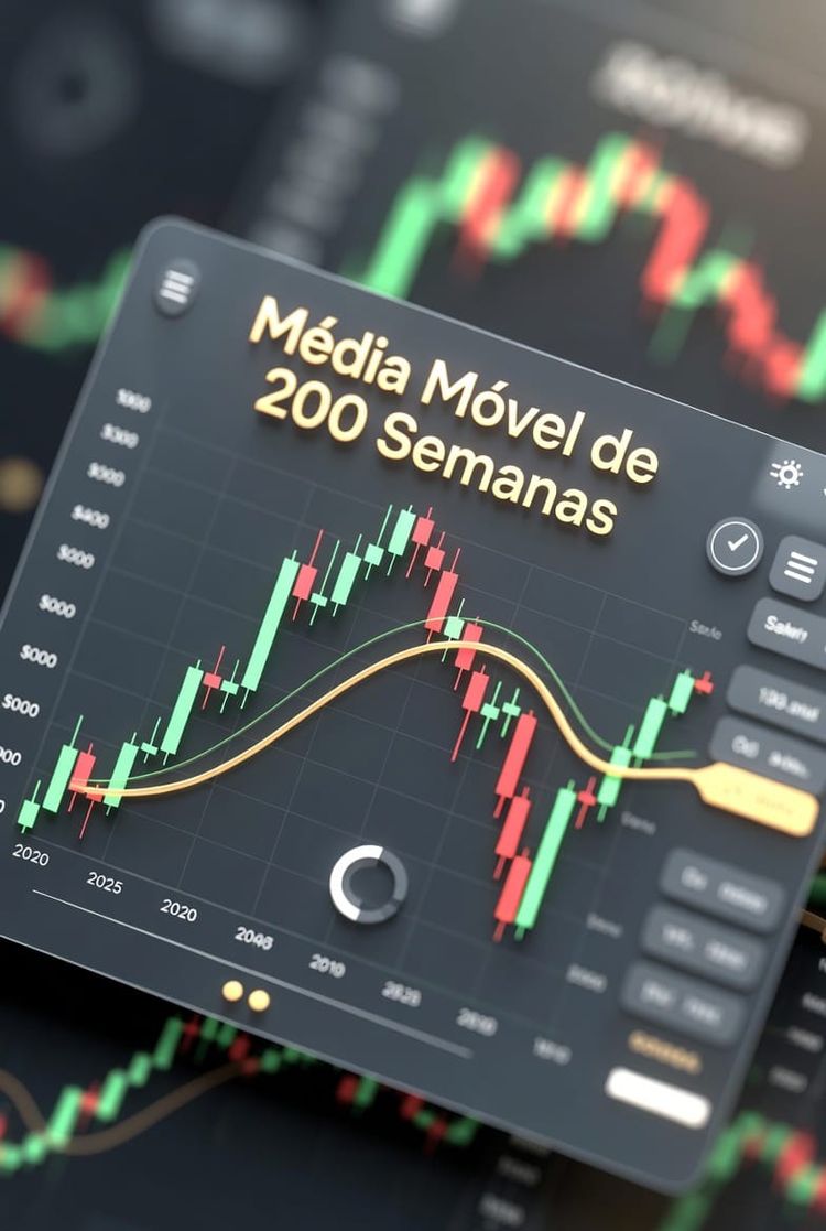 Média Móvel de 200 Semanas: Como Separar Ruído de Tendência no Preço de Uma Ação