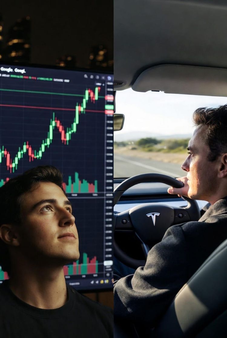 Comprei Tesla em 2014 Porque Não Queria Perder Outra Google. Subi 2.374%. Aqui Está o Que Aprendi Sobre FOMO, Metodologia, e Paciência.
