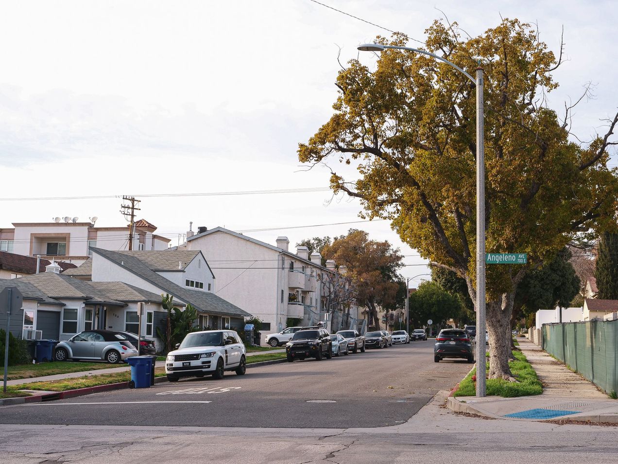 City street in Burbank near where Covenant Church meets