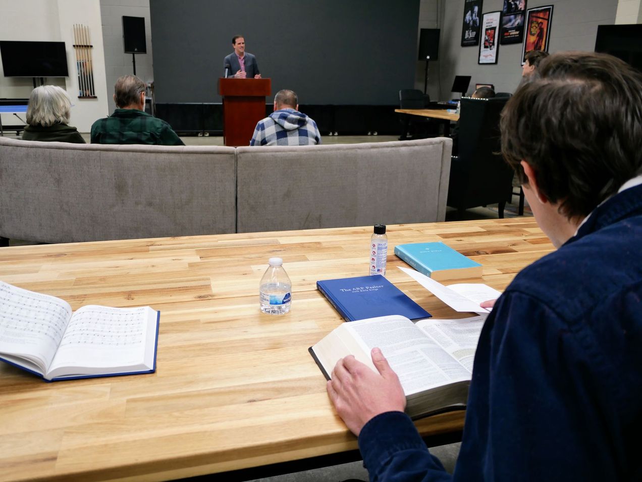 Praise God for a Wonderful First Preview Service