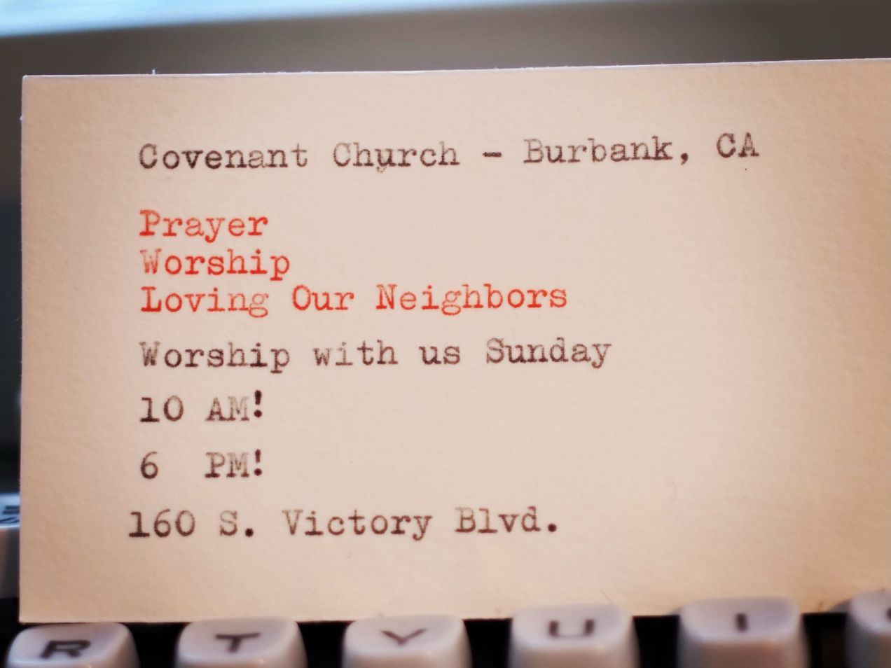 Covenant Church — Morning & Evening Worship: March 24, 2024