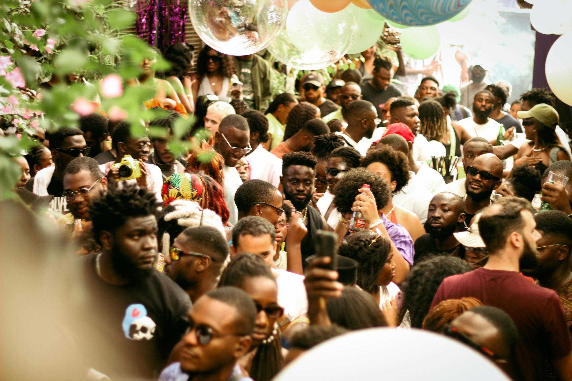 A crowd of attendees at iMullar Sound System