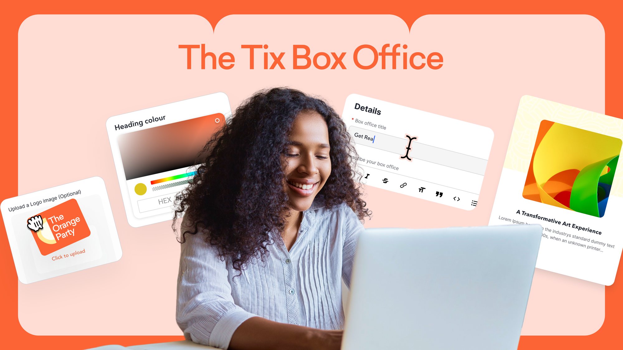 Build an event website with the Tix Box Office