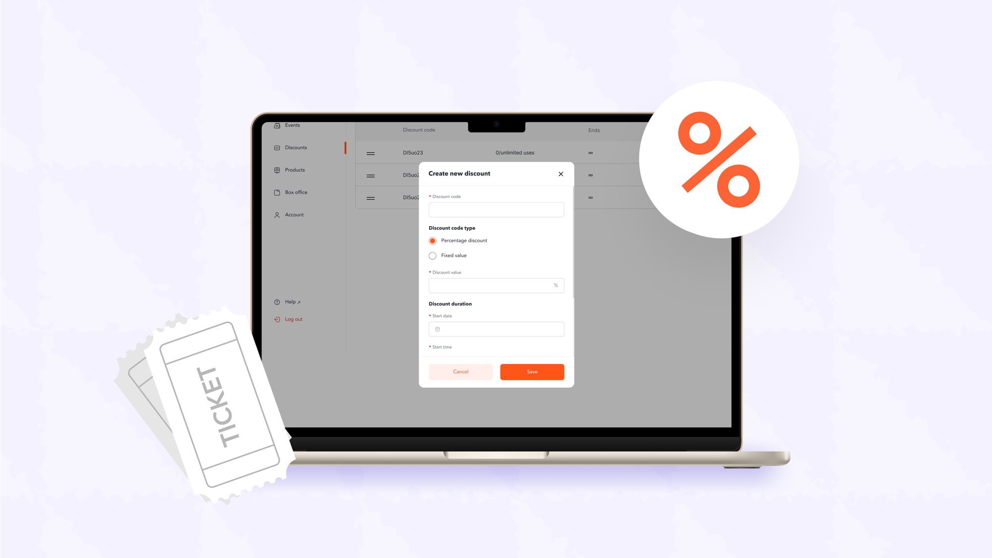 Event tickets and discounts in Ghana