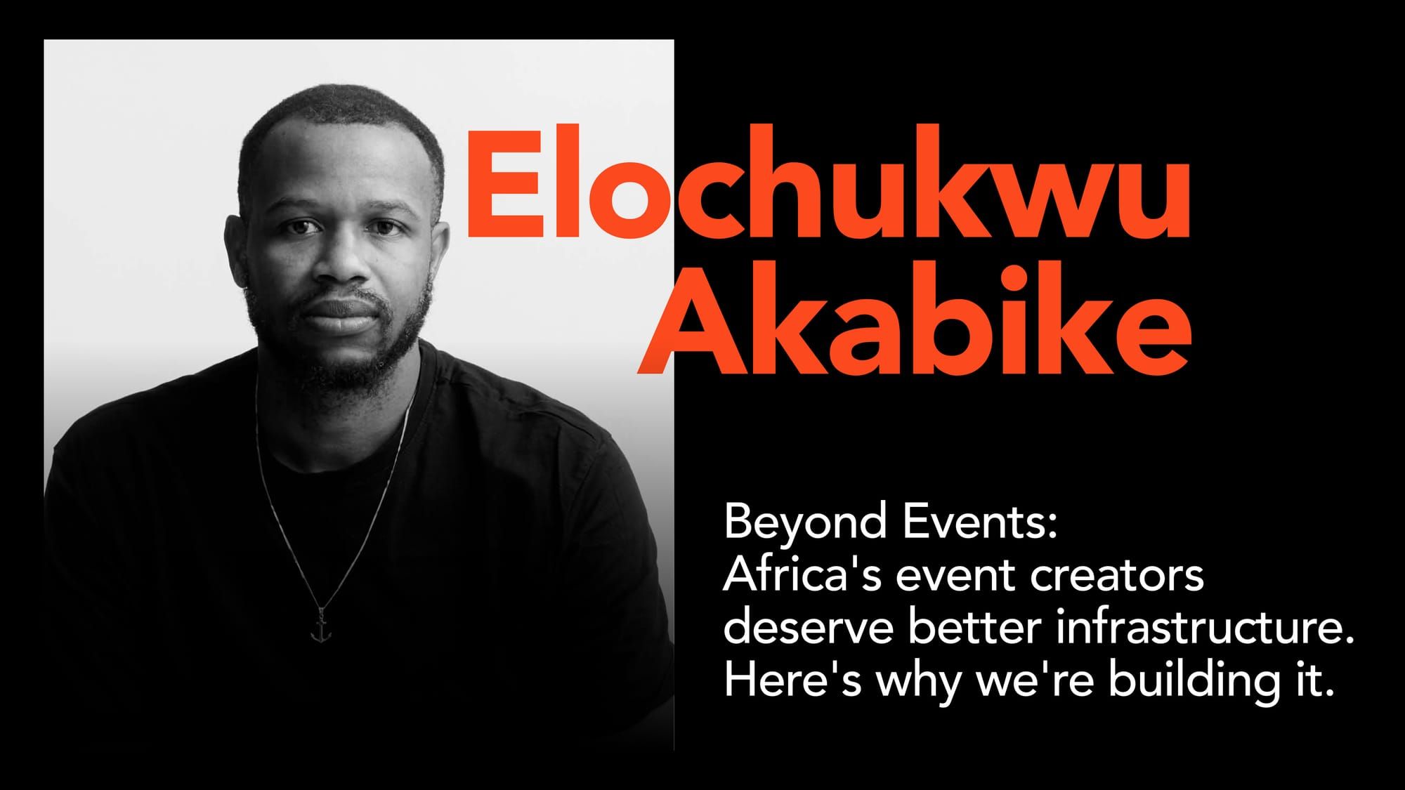Africa's Event Creators Deserve Better Infrastructure, Here's Why Tix Is Building It.