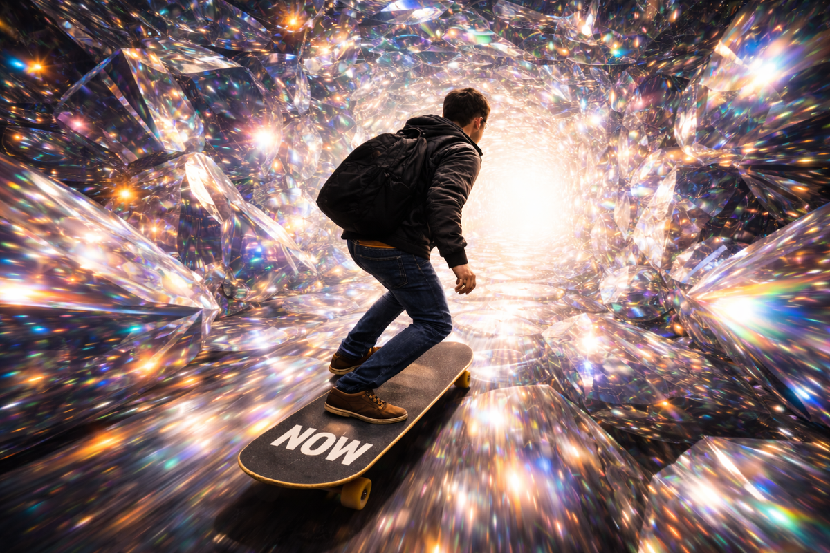 Time & the Crystal of Eternity