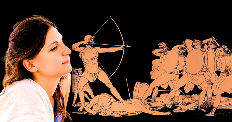 The spiritual homecoming of Odysseus, with Athena Potari