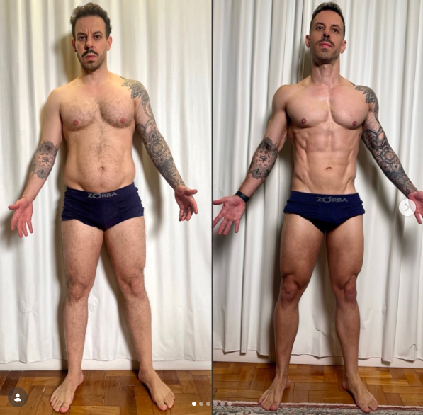 É possível conquistar o melhor shape da vida depois dos 40 anos? A história do André prova que sim