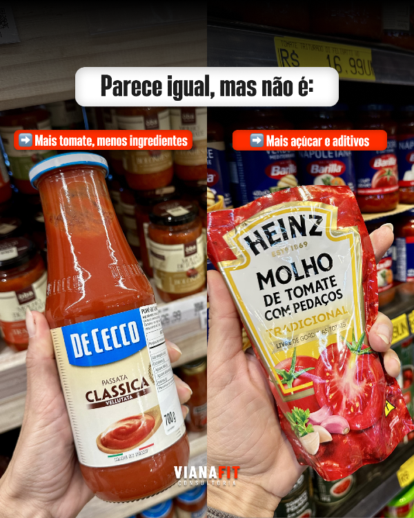 Como escolher alimentos no supermercado? O que realmente faz diferença pra sua saúde e seu físico