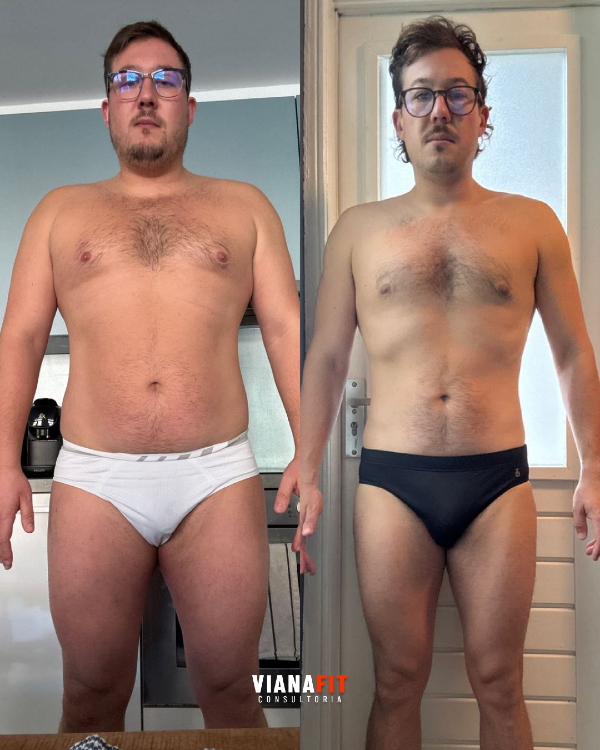 Como o Vinícius perdeu quase 30 kg sem depender de motivação