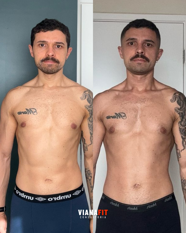 “Isso deve ser bomba”: em apenas 3 meses, Francisco conquistou um físico que nunca teve na vida