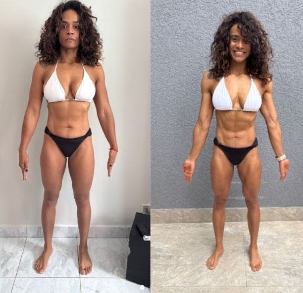 Depois de 10 anos de CrossFit, Cristiane só precisava da estratégia certa para o shape que queria