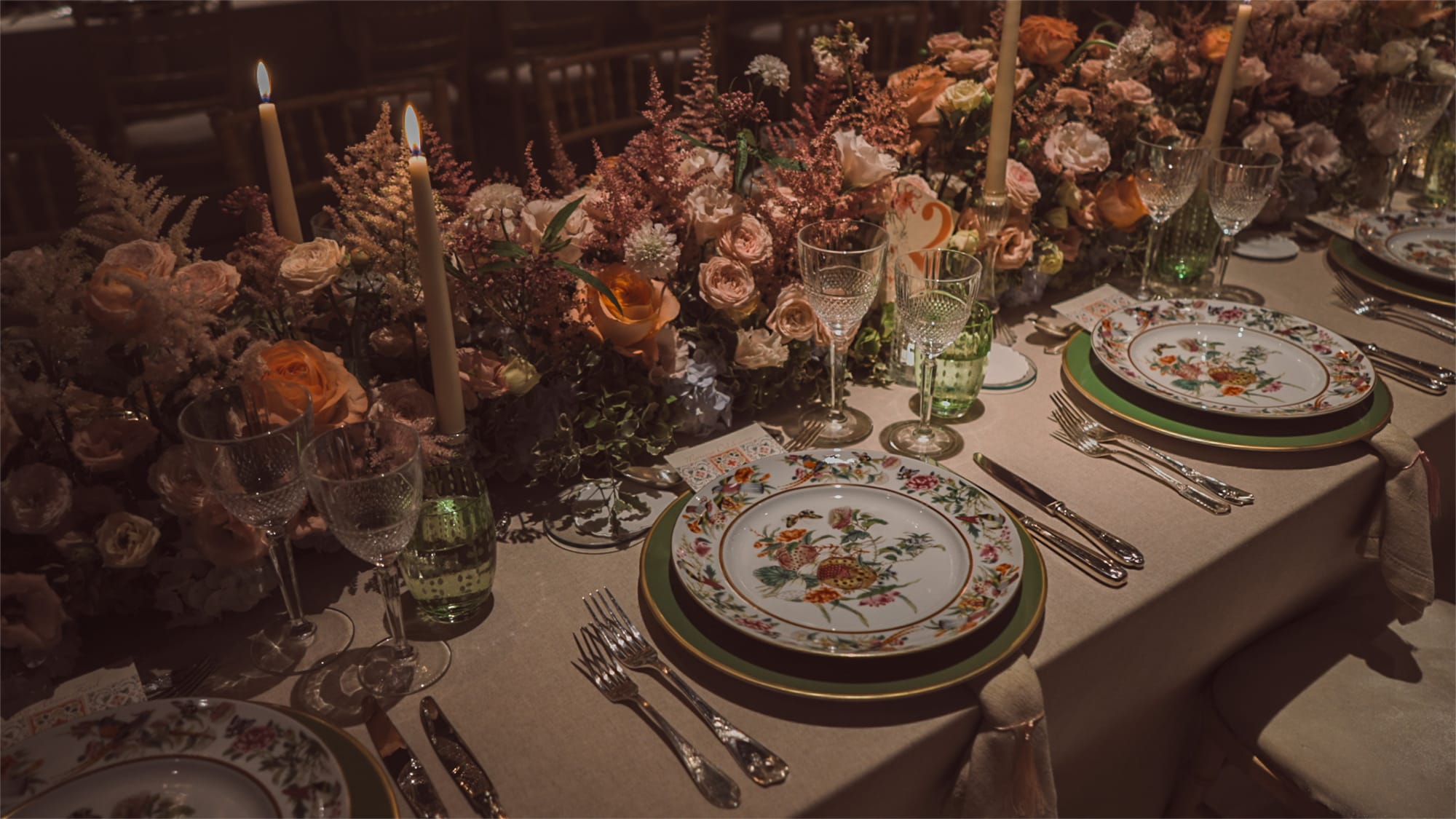 Wedding Table Scapes Video