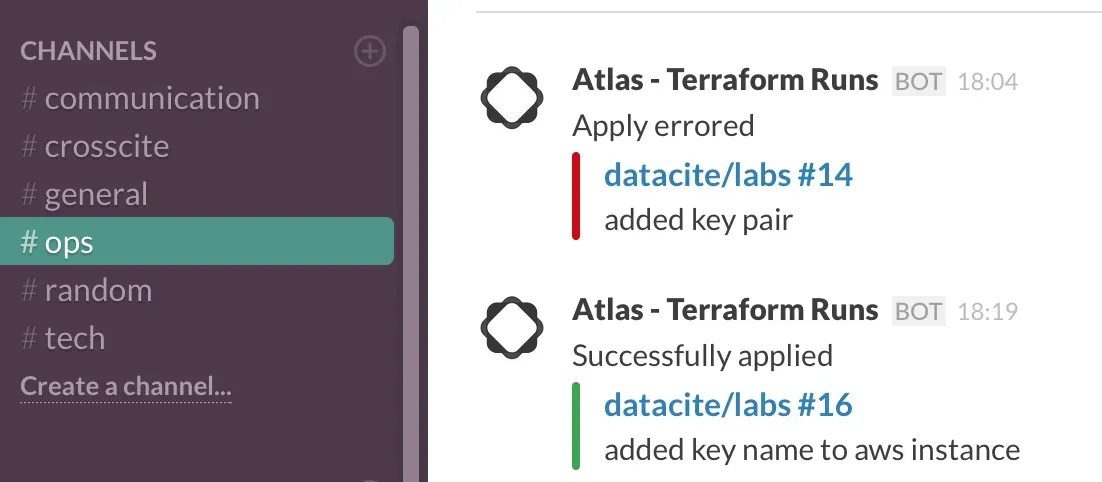 Email and Slack