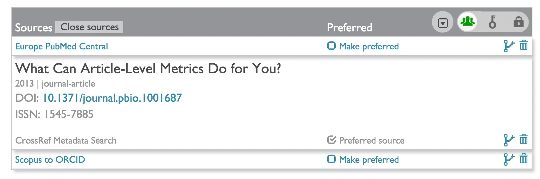ORCID record