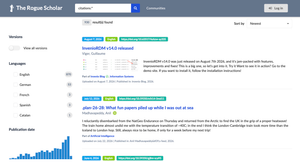 Image of: Rogue Scholar now collects citations with invenio-pidbox