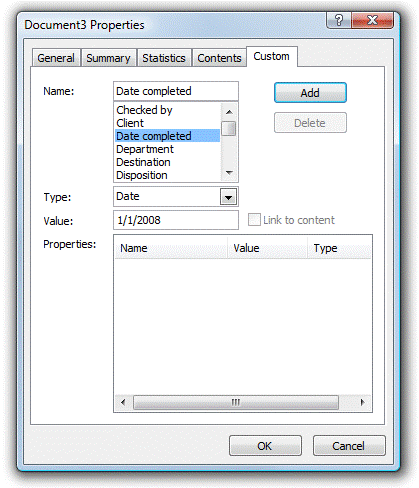 Metadata in Microsoft Word documents