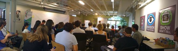 I was at SciBarCamp Palo Alto
