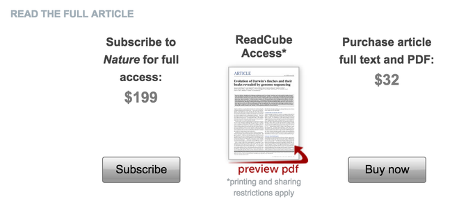 Image of: Why there is no iTunes for science papers