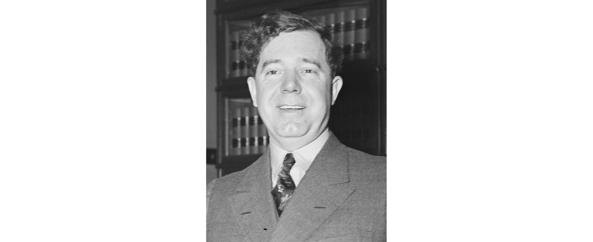 headshot of Huey Long