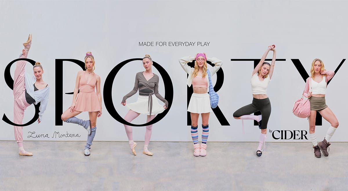 Meet Sporty by Cider starring Luna Montana!