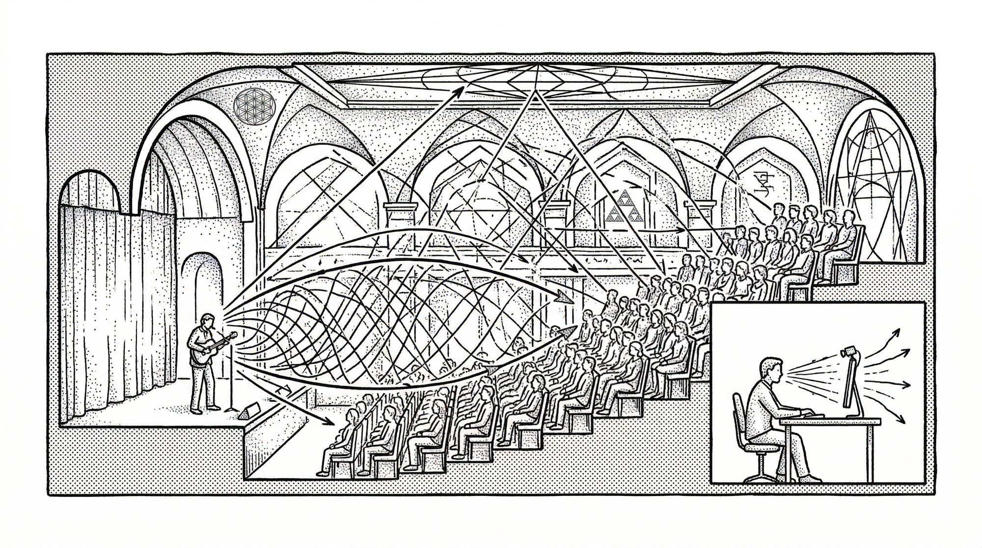 Crafting Cohesive & Collaborative Spatial Social Software for Patrons' Permanent Pondering