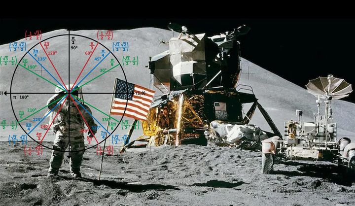 Apollo 11 คำนวณค่า sin กับ cos ด้วยแค่การบวกลบคูณหารยังไง