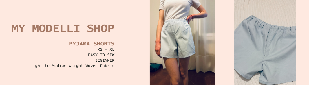 Lounge Shorts Pyjamas Sewing Pattern – Beginner-Friendly PDF