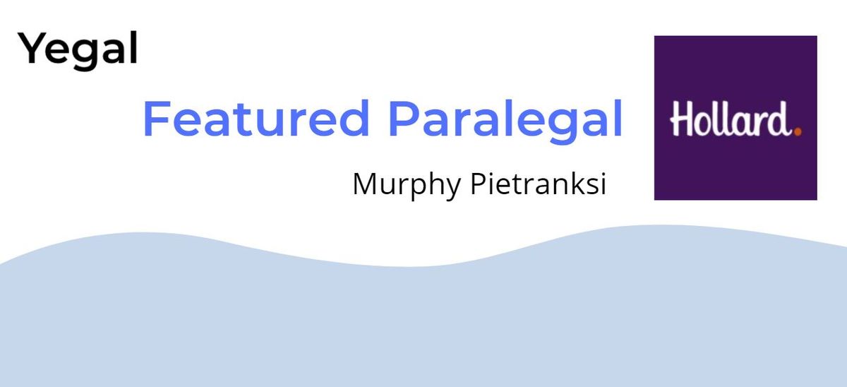 Yegal Paralegal Murphy Pietranksi at Hollard Insurance