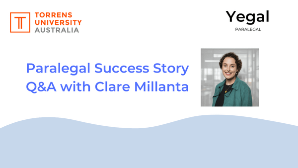 Paralegal Success Stories - Clare Millanta