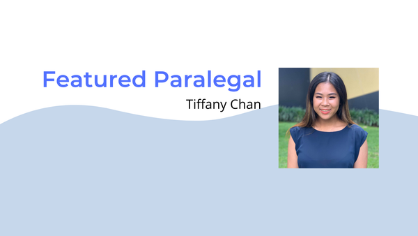 Yegal Paralegal Tiffany Chan