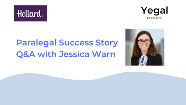 Paralegal Success Stories - Jessica Warn