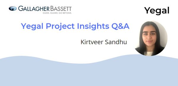Yegal Paralegal Kirtveer at Gallagher Bassett