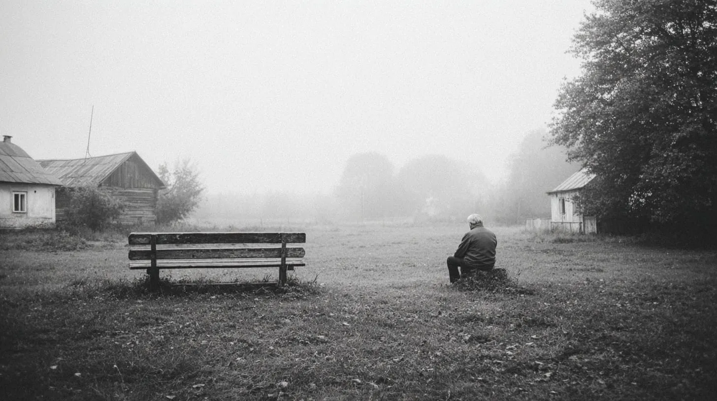 Tuščias suoliukas šalia