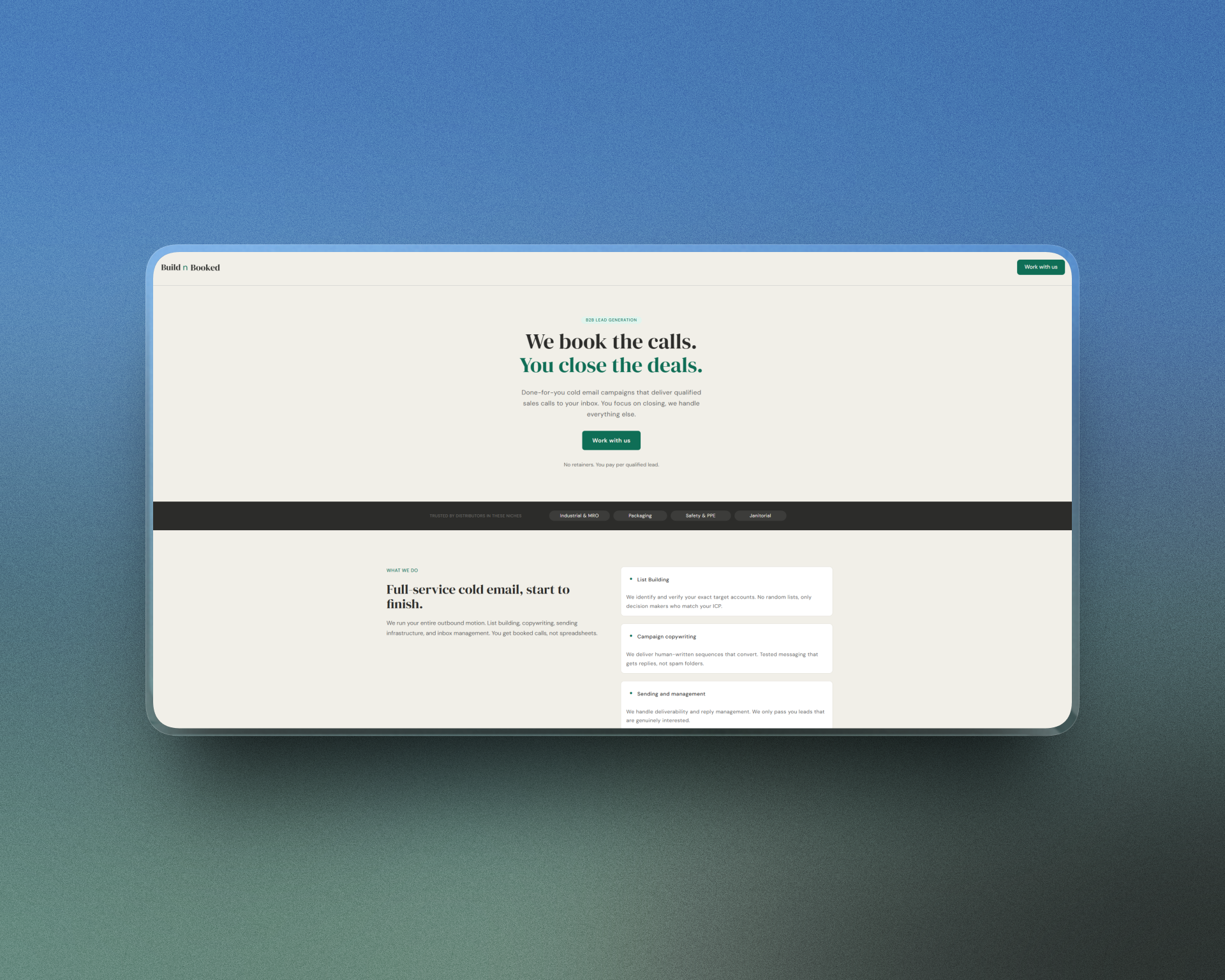 Build n Booked: How Chukwuezugo Aronu Runs Pay-Per-Lead Cold Email for B2B