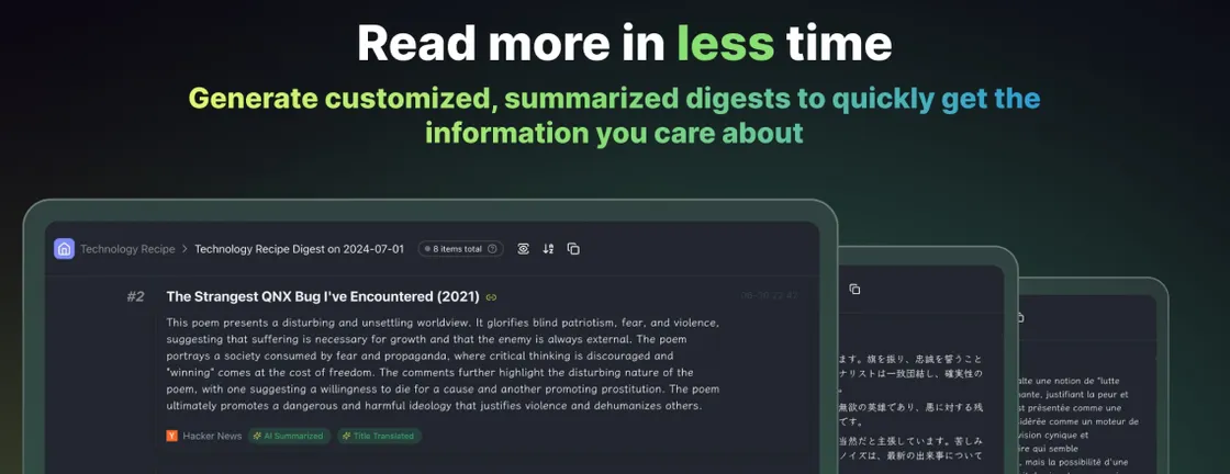 Tidyread: A Founder’s Journey to Taming Information Overload