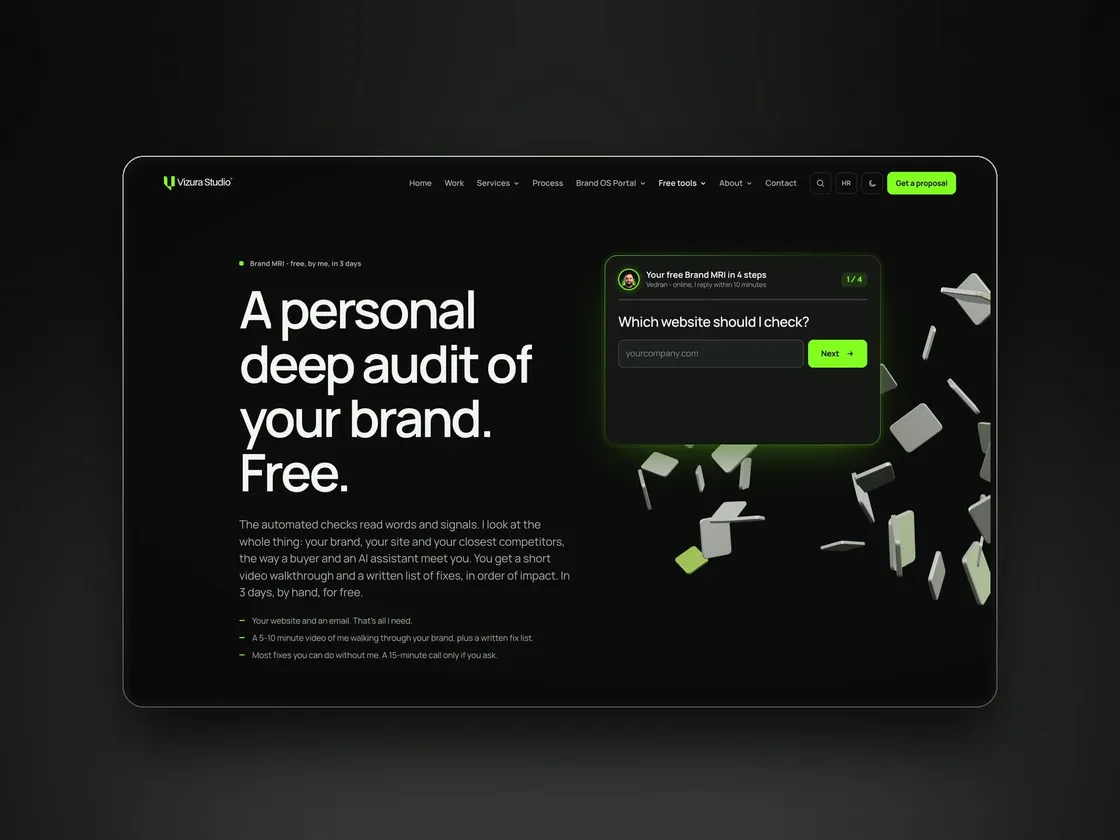 Brand MRI: How a Designer Built an AI Visibility Scanner With Claude