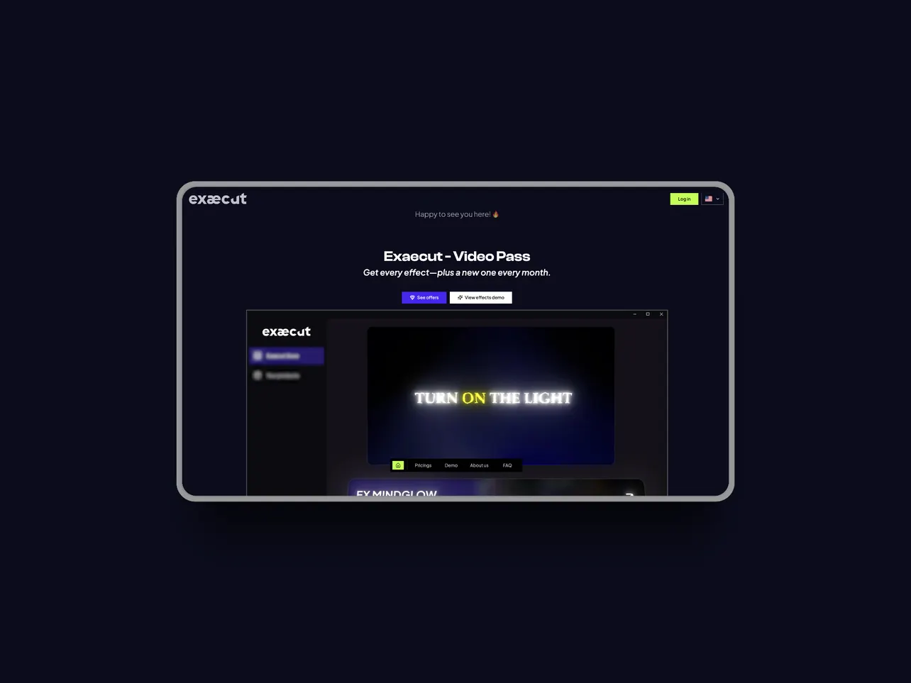Exaecut: High-Performance Video Effects Built Like Game Engines