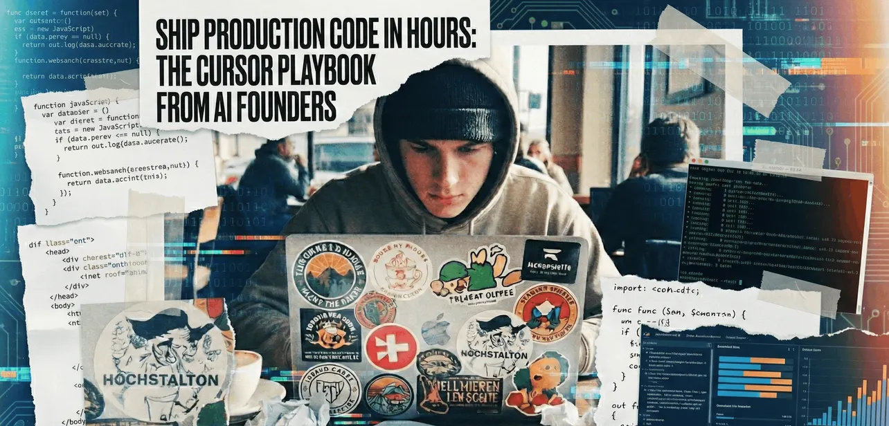 Ship Production Code in Hours: The Cursor Playbook from AI Founders