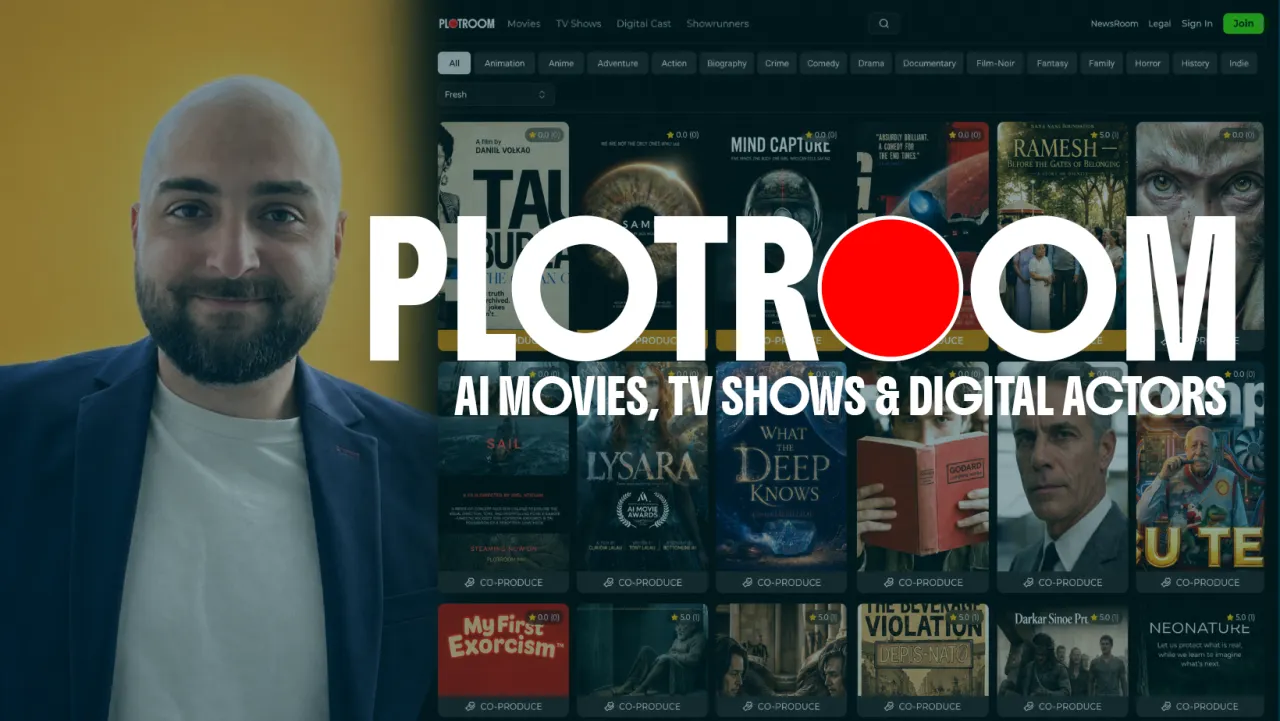 PlotRoom Wants to Be the Home AI Filmmakers Don't Have Yet